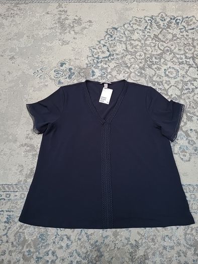 Navy Ladies Top H&M