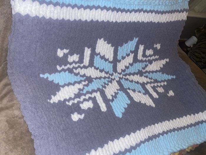 Custom Handmade Chunky Knit Blankets Available