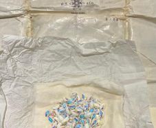 Vintage Corona Art 5200 Chalkwhite Aurorea Boreale Beads