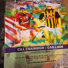 Gaa Programmes All Ireland Hurling Final Replay 2012 Galway V Kilkenny