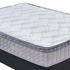 Body and Soul 4'6" Pillow Top Mattress
