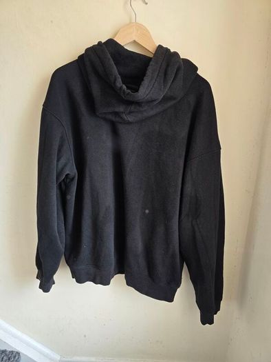H&M Black Hoodie Mens XL Oversized Pullover