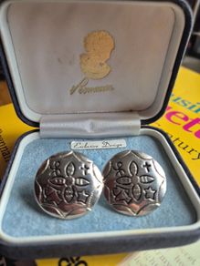 Vintage Religious Earrings
