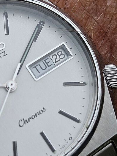 Watch Vintage Seiko Chronos Quartz. 1985.