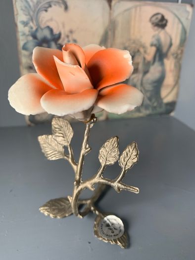 Vintage Capodimonte Rose