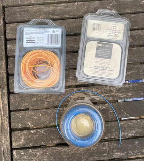 3 Rolls of Strimmer Line