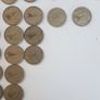 39 x Irish Sixpence Coins - "6d Reul" Image 6