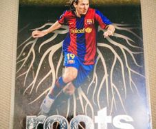 Messi roots FC Barcelona Topps