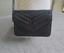 Black crossbody bag