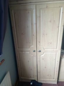 A wardrobe and dressing table