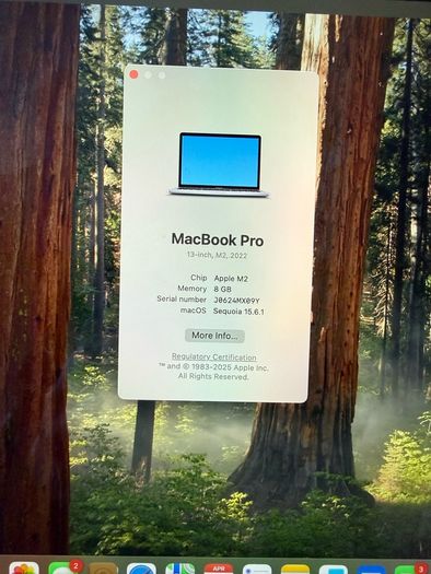 Mac Book Pro, 13-inch, M2, 2022 Laptop