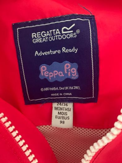 Girls Peppa Pig Jacket