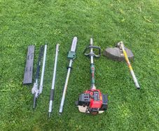 43cc  petrol multitool - strimmer, pole saw and hedge cutter