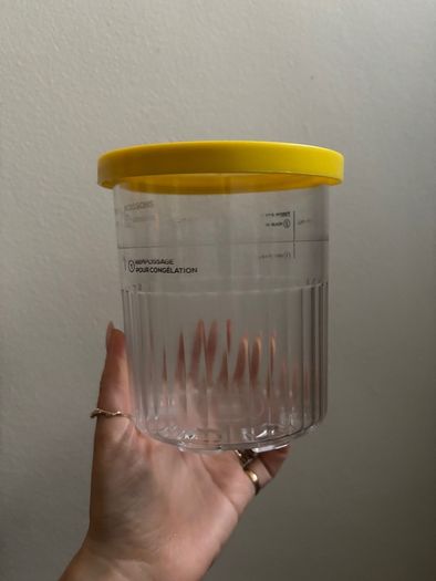 Ninja creami tubs x 4 and water bottle plus whisk
