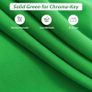 FREE SHIPPING Green Screen Background with Stand 2x2M/6.5x6.5Ft,1.5 x2M GreenScreen Photography Backdrop Kit for Gaming,Photo Studio,Stream,Chroma Key Image 3