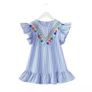 Summer Girls Tassel Flying Sleeve dress Image 3