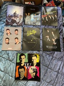 Westlife 7 Different Tour Programmes Music Band Pop