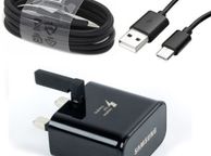 main image for ad Adaptive Fast Charger Plug &amp; Type-C Lead Cable For Any Samsung Galaxy S20,S10,S9,S8,A71