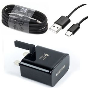 Adaptive Fast Charger Plug & Type-C Lead Cable For Any Samsung Galaxy S20,S10,S9,S8,A71