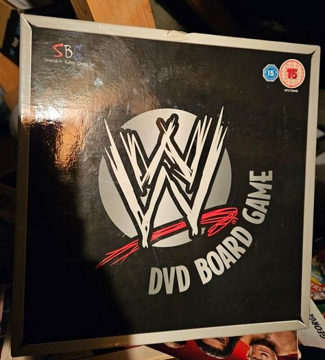 WWF WWE wrestling dvd board game