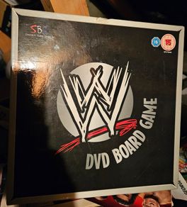 WWF WWE wrestling dvd board game