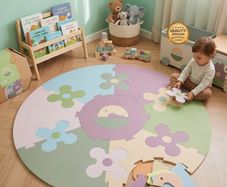 Nido Nido Flower play mat and decoration