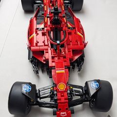 LEGO Technic Ferrari SF-24 F1 Car (Set 42207) - Built & Displayed