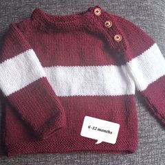 GAA county colours hand knitted kids jumpers