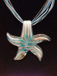 Glass Pendant Necklace
