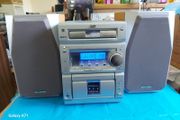 JVC Micro Music System, Model CA-UXP55, CD, Radio &amp; Tape, With 2 Sharp Speakers Model CP-MX10H