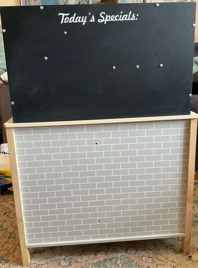 Little town grey wooden kitchen