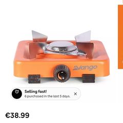 Vango blaze Gas Cooker