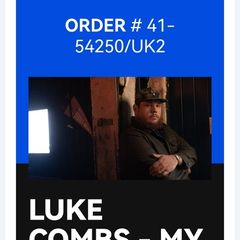 Luke Combs Ticket