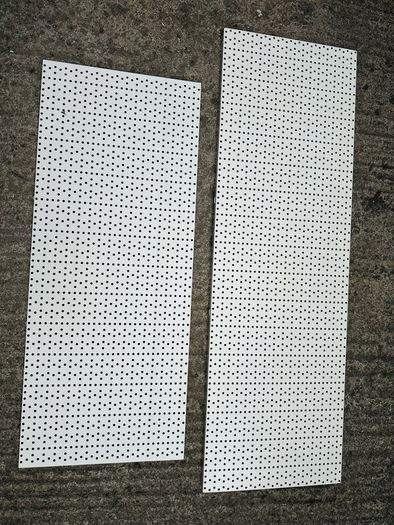 Peg Board Shop Display Panels - Tego Metal German Made - Large Quantity Available