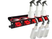 BRAND NEW Garage Car Wash Tool Rack Wall Mounted Spray Bottles Storage Holder Auto Beauty Shop Display Hanger Car Detailing Accessories
