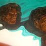 Jill Teck original large oil painting Image 4