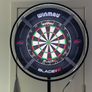 Winmau Blade 6 Dart board, surround and light set Image 2