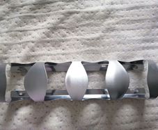 Stainless steel IKEA wine holder