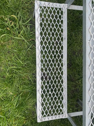 Selection of galvanised steps