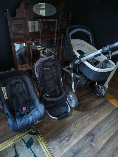 Baby Elegance Beep Twist Complete Travel System + ISOFIX Base