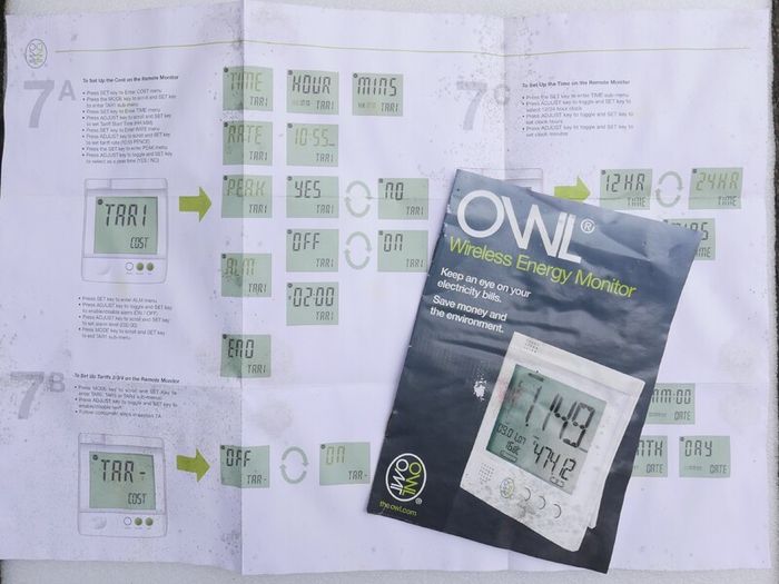 Owl Wireless Electricity Monitor Energy Usage Meter NEW Boxed