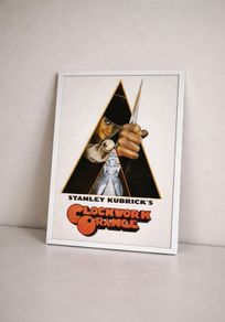 Unique Canvas Clockwork Orange Print - FREE P&P