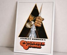 Unique Canvas Clockwork Orange Print - FREE P&P