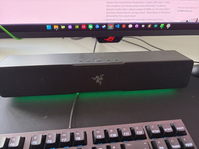 Razer Leviathan V2 X PC Gaming Soundbar (RGB)