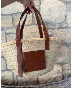 Loewe raffia bag