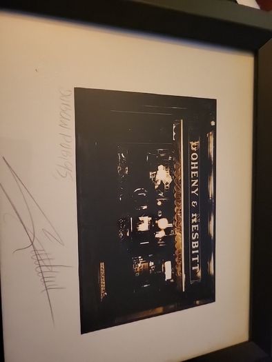 Giles Norman original print signed by the artist Donehy & Nesbitt pub picture