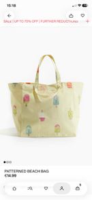 Beach bag new