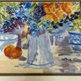Framed watercolour painting Image 5