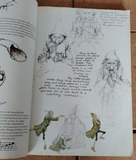 Vintage 1979 Faeries Book - Alan Lee Cover Variant (Pan Books First Printing)