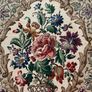 Ercol Victorian Tapestry Revival Old Colonial Yorshire Tall back Armchairs Set Image 10